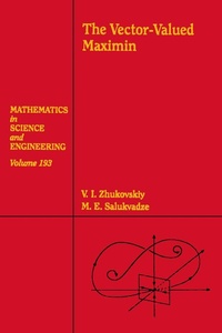 Abbildung von: The Vector-Valued Maximin - Academic Press