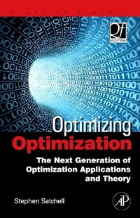 Enlarge image Cover: Optimizing Optimization - Academic Press