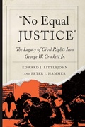 Cover: No Equal Justice - Wayne State University Press