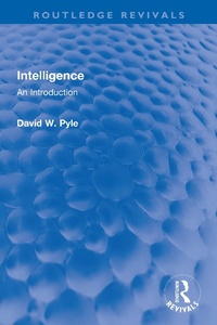 Abbildung von: Intelligence - Routledge