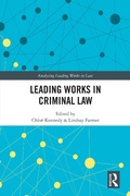 Cover: Leading Works in Criminal Law - Routledge