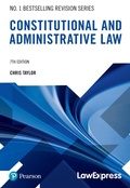Cover: Law Express Revision Guide: Constitutional and Administrative Law - Pearson Education Limited