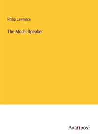 Enlarge image Cover: The Model Speaker - Anatiposi Verlag