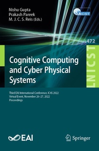 Enlarge image Cover: Cognitive Computing and Cyber Physical Systems - Springer