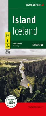 Abbildung von: Island, Straßenkarte 1:400.000, freytag & berndt, Softcover - Freytag-Berndt und ARTARIA