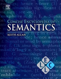 Enlarge image Cover: Concise Encyclopedia of Semantics - Elsevier