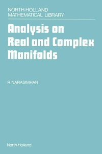 Abbildung von: Analysis on Real and Complex Manifolds - North-Holland