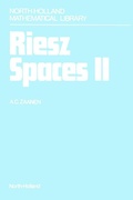 Cover: Riesz Spaces II - Elsevier