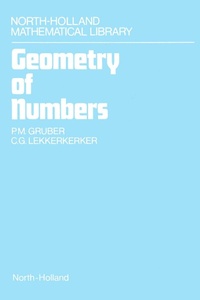 Abbildung von: Geometry of Numbers - North-Holland