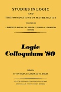 Cover: Logic Colloquium '80 - Elsevier
