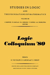 Enlarge image Cover: Logic Colloquium '80 - Elsevier