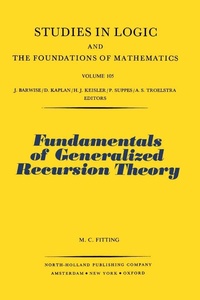 Enlarge image Cover: Fundamentals of Generalized Recursion Theory - Elsevier