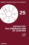 Cover: Catalytic Polymerization of Olefins - Elsevier