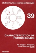 Cover: Characterization of Porous Solids - Elsevier