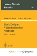 Cover: Block Designs - Springer