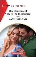 Cover: Her Convenient Vow to the Billionaire - Harlequin Presents Larger Print