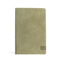 Cover: CSB (In)Courage Devotional Bible, Sage Leathertouch - LifeWay Christian Resources