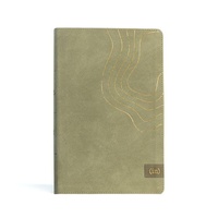 Enlarge image Cover: CSB (In)Courage Devotional Bible, Sage Leathertouch - LifeWay Christian Resources