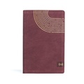 Cover: CSB (In)Courage Devotional Bible, Bordeaux Leathertouch - LifeWay Christian Resources