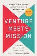 Cover: Venture Meets Mission - Stanford Business Books,US