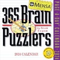 Cover: Mensa (R) 365 Brain Puzzlers Page-A-Day Calendar 2024 - Workman Publishing