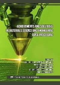 Enlarge image Cover: Achievements and Solutions in Materials Science and Engineering Data Processing - Trans Tech Publications Ltd