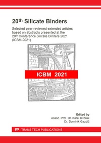 Enlarge image Cover: 20th Silicate Binders - Trans Tech Publications Ltd