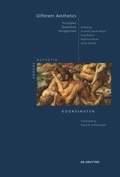 Cover: Different Aesthetics - De Gruyter