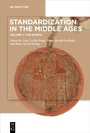 Cover: Standardization in the Middle Ages - De Gruyter