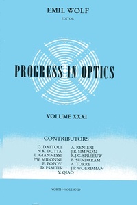 Enlarge image Cover: Progress in Optics - Elsevier