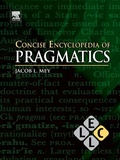 Cover: Concise Encyclopedia of Pragmatics - Elsevier