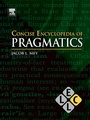 Cover: Concise Encyclopedia of Pragmatics - Elsevier