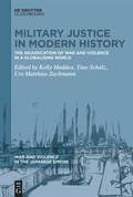 Cover: Military Justice in Modern History - De Gruyter Oldenbourg