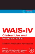 Abbildung von: WAIS-IV Clinical Use and Interpretation - Academic Press