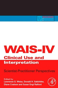 Abbildung von: WAIS-IV Clinical Use and Interpretation - Academic Press