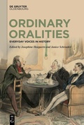 Bild: Ordinary Oralities - De Gruyter Oldenbourg