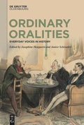 Cover: Ordinary Oralities - De Gruyter Oldenbourg