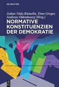 Cover: Normative Konstituenzien der Demokratie - De Gruyter