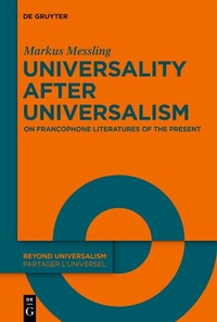 Abbildung von: Universality after Universalism - De Gruyter