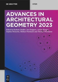 Enlarge image Cover: Advances in Architectural Geometry 2023 - De Gruyter