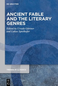 Abbildung von: Ancient Fable and the Literary Genres - De Gruyter