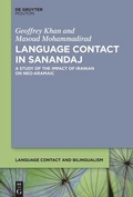 Cover: Language Contact in Sanandaj - De Gruyter Mouton