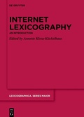 Cover: Internet Lexicography - De Gruyter