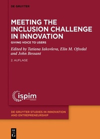 Abbildung von: Meeting the Inclusion Challenge in Innovation - De Gruyter