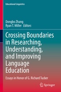 Cover: Crossing Boundaries in Researching, Understanding, and Improving Language Education - Springer