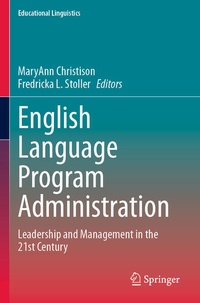 Enlarge image Cover: English Language Program Administration - Springer