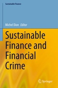 Cover: Sustainable Finance and Financial Crime - Springer