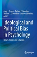 Cover: Ideological and Political Bias in Psychology - Springer