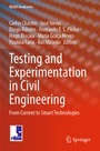Cover: Testing and Experimentation in Civil Engineering - Springer
