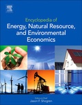 Cover: Encyclopedia of Energy, Natural Resource, and Environmental Economics - Elsevier